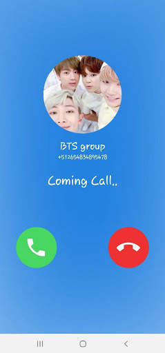 BTS Call You - Fake Video Calls Prank Live screenshot 2