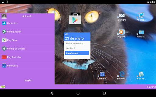 Windroid Launcher (antiguo) screenshot 15