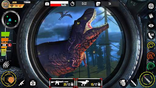 Real Dino Hunting Gun Games screenshot 5