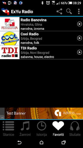 ExYu Radio Stanice screenshot 3