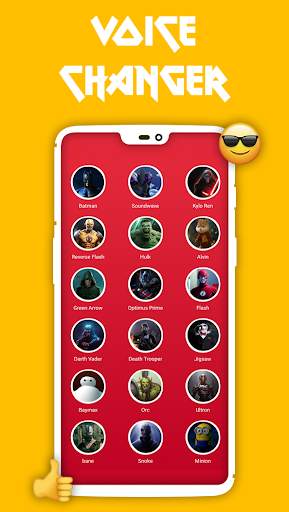 Voice Changer - Superhero Voice Effect & Recorder screenshot 1