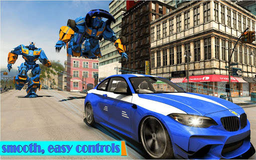 US Police Car Robot Transformation: Robot Strike screenshot 5