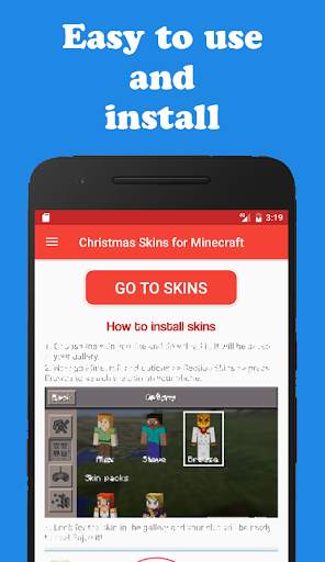 Christmas Skins for Minecraft screenshot 3