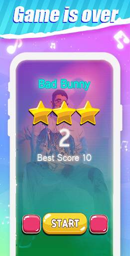 Bad Bunny On Piano Tiles 2020 screenshot 4