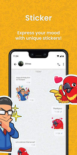ChatAja - Indonesia Messenger & Lifestyle App screenshot 3