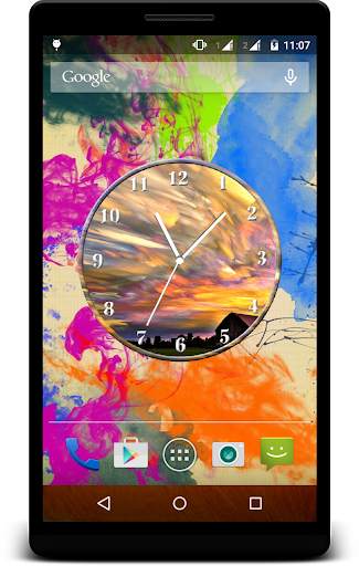 Art Clock Live Wallpaper screenshot 3