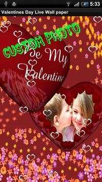 Valentines day live wallpaper screenshot 1