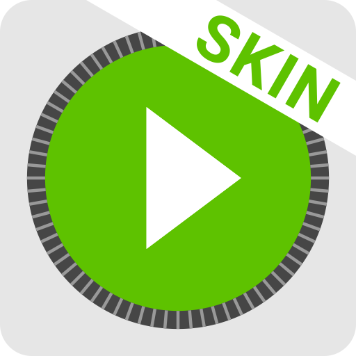 MusiX Material Light Green Skin for music player icon