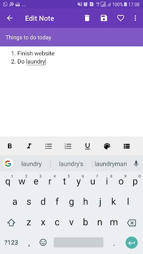 JNotes скриншот 2