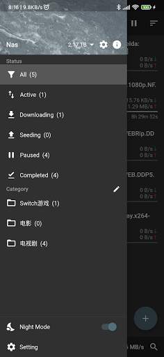 qBittorrent Remote Lite screenshot 1
