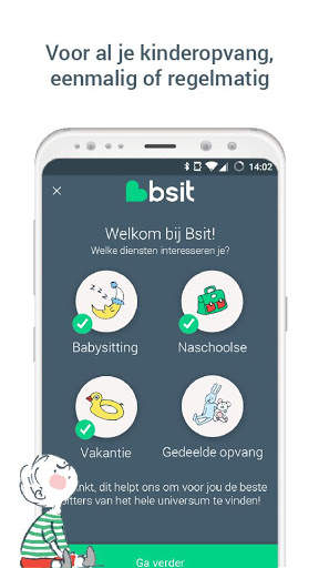 Bsit - Vind babysitters voor je kinderen screenshot 1