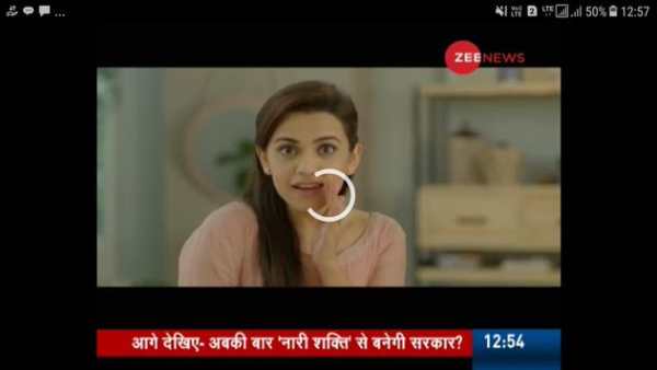 Live Tv Zee News channel screenshot 1