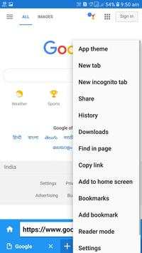 MG Browser screenshot 2