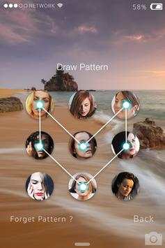 Photo Pattern Lock Screen screenshot 2