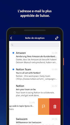 Swisscom blue News & E-Mail screenshot 5