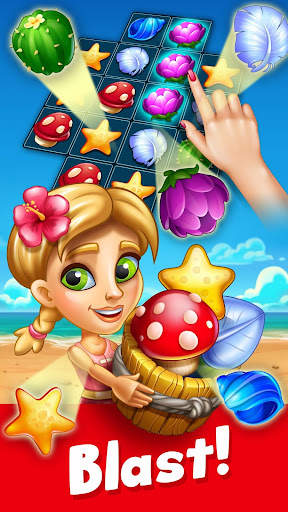 Tropic Trouble Match 3 Builder 5 تصوير الشاشة