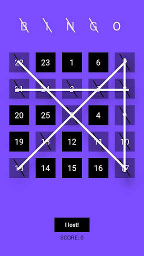 Bingo - A simple Board Game screenshot 2