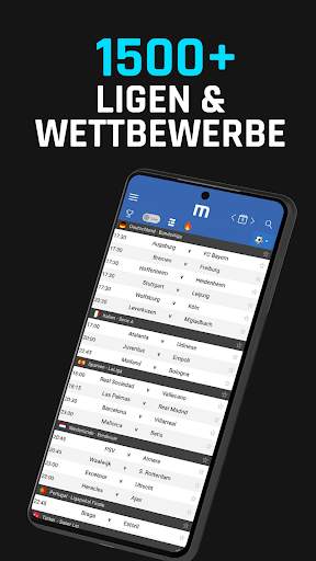 M Scores - Fussball Ergebnisse screenshot 2