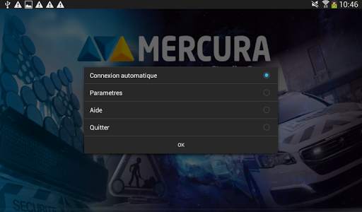 Console Wifi pour système de signalisation MERCURA screenshot 1