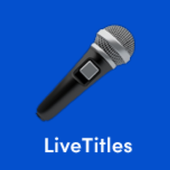 Live Titles - Mic Demo icon