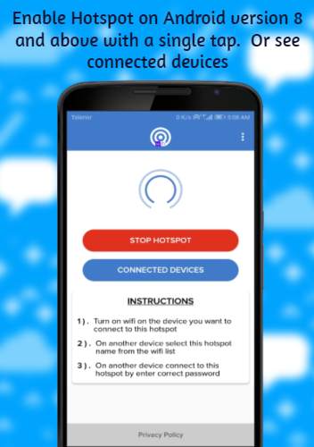 Share Mobile Internet - Portable Wifi Hotspot screenshot 6