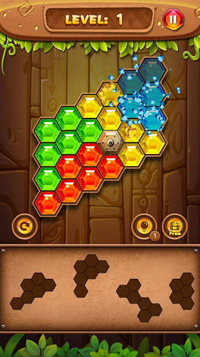 Block Puzzle - Hexa Block Puzzle Games screenshot 1