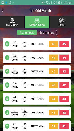 CricLive - Fast Live Line Cricket Score odds, News screenshot 3