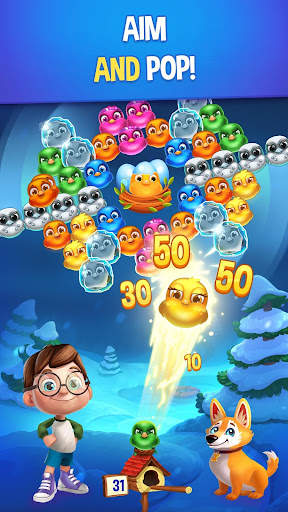 Bubble Birds V - Color Shooter screenshot 1