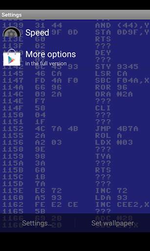 C64 ASM LWP simple скриншот 3