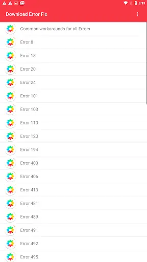 Play Store Download Error Code Fix screenshot 2