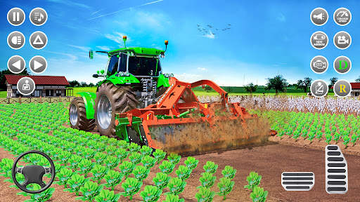 Farming Games Tractor Driving screenshot 1