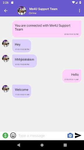 Me4U - Chat Shop Send and Receive Money instantly screenshot 11