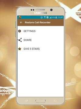 Restore Call Recorder screenshot 1