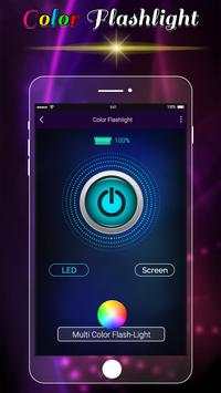 Color Flashlight : Torch LED Flash On Call & SMS screenshot 2