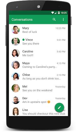 Chomp SMS screenshot 1