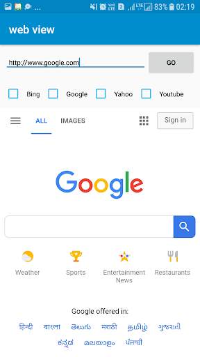 web view screenshot 1