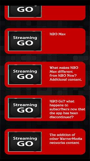 Streaming Guide for HBO GO TV screenshot 1