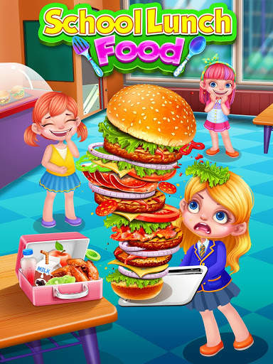 School Lunch Food Maker! screenshot 1