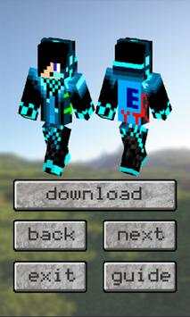 YouTubers Skins for Minecraft: PE screenshot 5