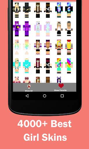Girl Skins for PE Minecraft screenshot 2