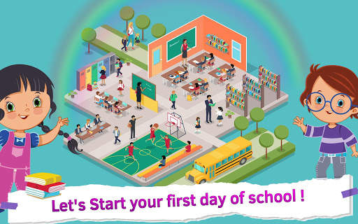 High School Classroom My Teacher: Games For Kids screenshot 1