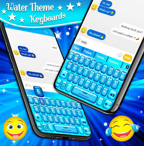 Water Drops Keyboard 🌧️ Rain Keyboards Themes screenshot 4