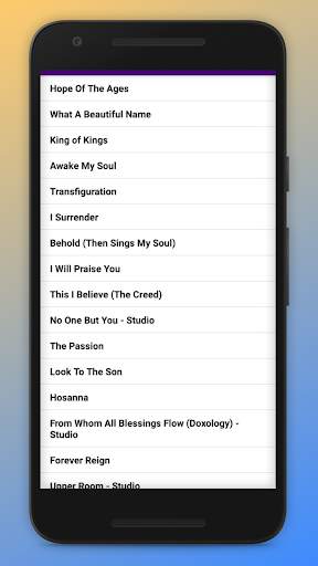 Hillsong Song Lyrics Offline screenshot 2