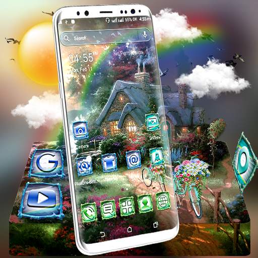 Beautiful Cottage Launcher Theme 1.3