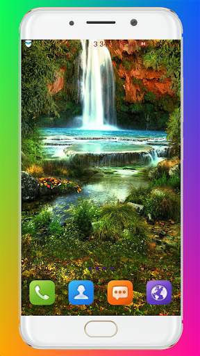 Waterfall Wallpaper HD screenshot 12