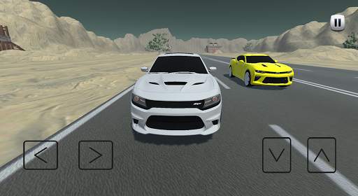 Space Car Charger Drag Racing Drift Simulator Game screenshot 7