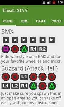 Cheats GTA 5 screenshot 3