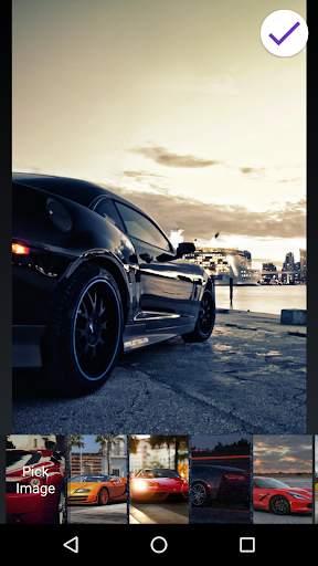 Car Lock Screen Live Wallpaper screenshot 4
