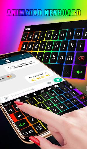 Chromatic Live Wallpaper Theme screenshot 1