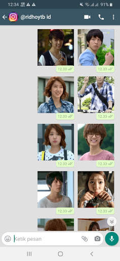 Stiker WA Heart Strings Korean Drama WAStickerApps screenshot 2
